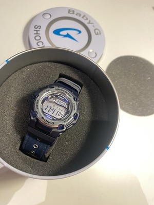Casio Baby G-Shock 3002 Unisex Blau Kinderuhr Armbanduhr  Ovp Blechdose 