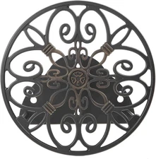 Liberty Garden Products 670 Wall Mounted Decorative Hose Butler, Holds 125-Feet