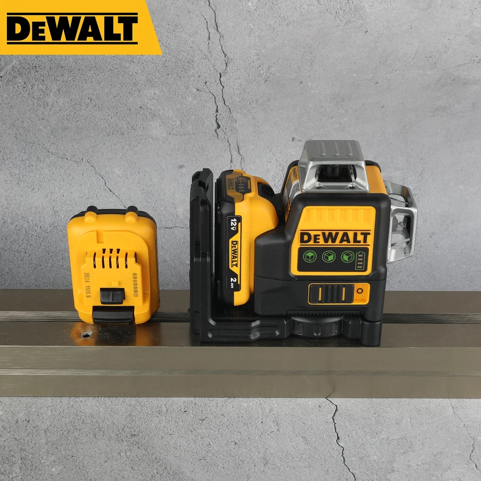 Nivel láser de haz verde de 12 líneas Dewalt DW089LG - 360° cobertura de 3 lados ⭐⭐⭐⭐⭐⭐⭐ - Imagen 3 de 4