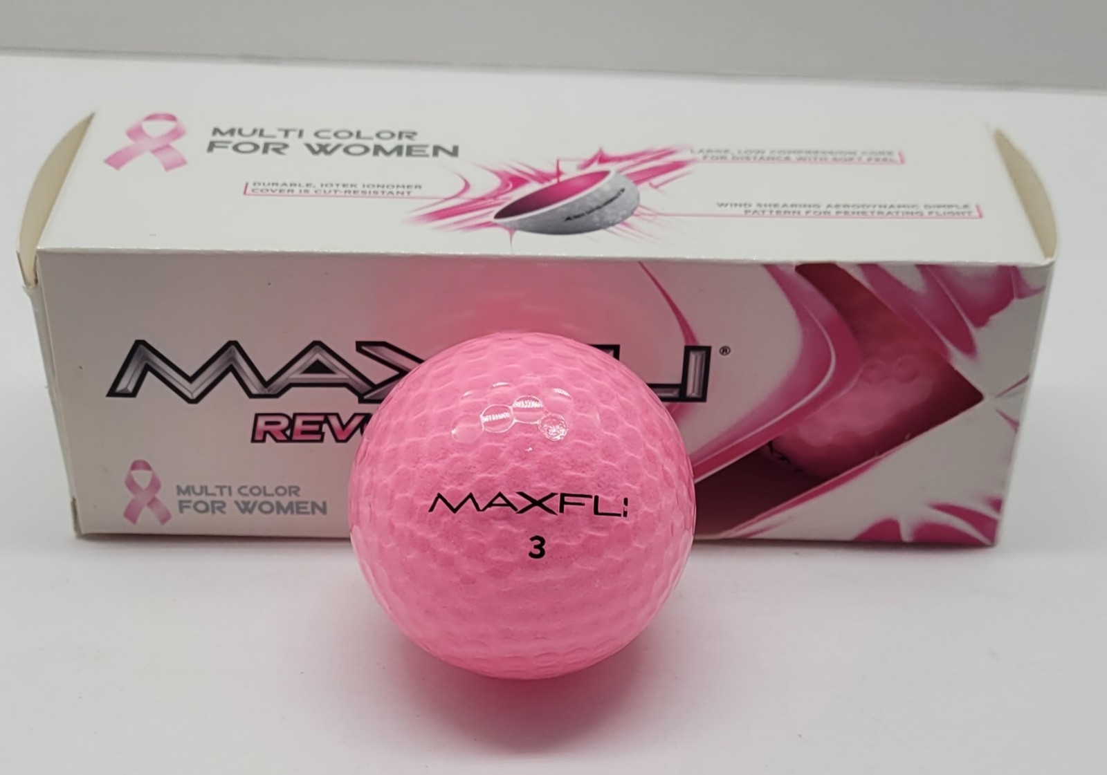 S For Women 3 Balls 1 Pack New Old Stock
