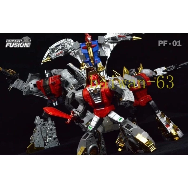 New FansToys PERFECT FUSION PF-01 CESIUM MP Slag Dinobot Instock Xmas Gift - Image 4 of 4