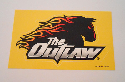 THE OUTLAW OCTANE BOOST RACING STICKER/DECAL *L@@K* THE OUTLAW