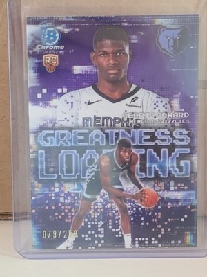 2025-26 Bowman Chrome Cedric Coward Greatness Loading GL-11 Rookie /250 Mint