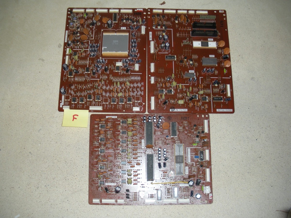 YAMAHA ANALOG SYNTH PARTS: PCB/Board set includes various IC's | eBay