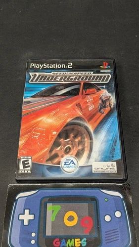 Need For Speed Underground (Sony PlayStation 2, 2003) PS2