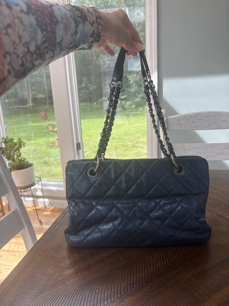 CHANEL Blue Quilted Bags & Handbags for Women for sale | eBay