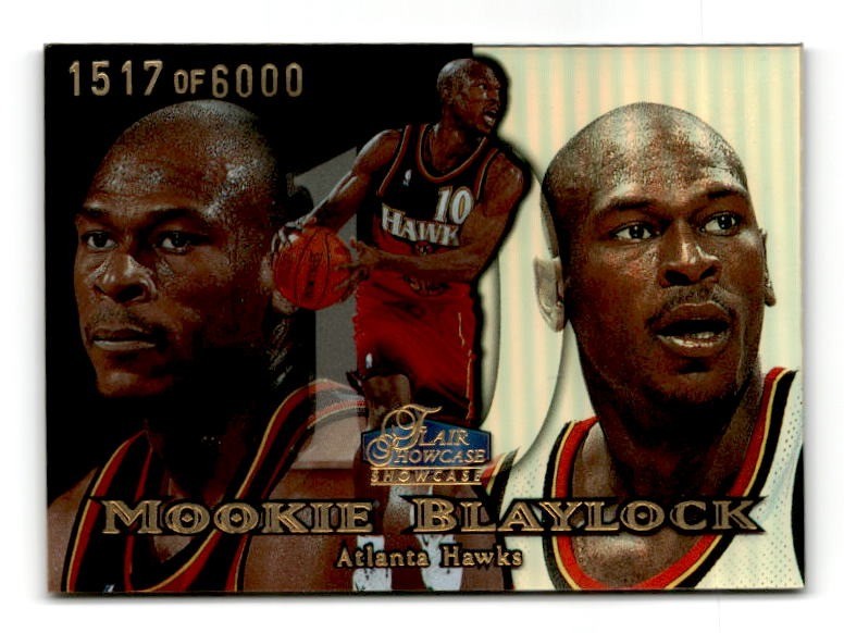 1998-99 Flair Showcase #70 Mookie Blaylock Flair Showcase Row 1 #/6000