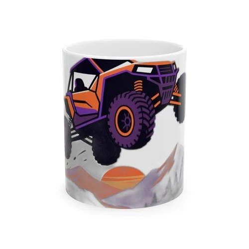 Off Road Vehicle Coffee Mug - UTV Enthusiast Gift, Adventure Drinkware