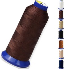 Heavy Duty Bonded Nylon Thread for Leather, Jeans, Upholstery, 1400