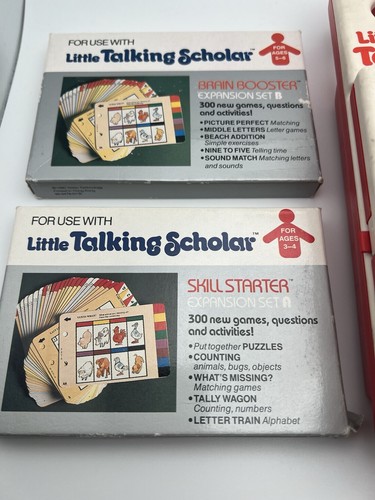 V Tech Little Talking Scholar With 25 Learning Cards Tested Working VTG Toy READ - Picture 2 of 6
