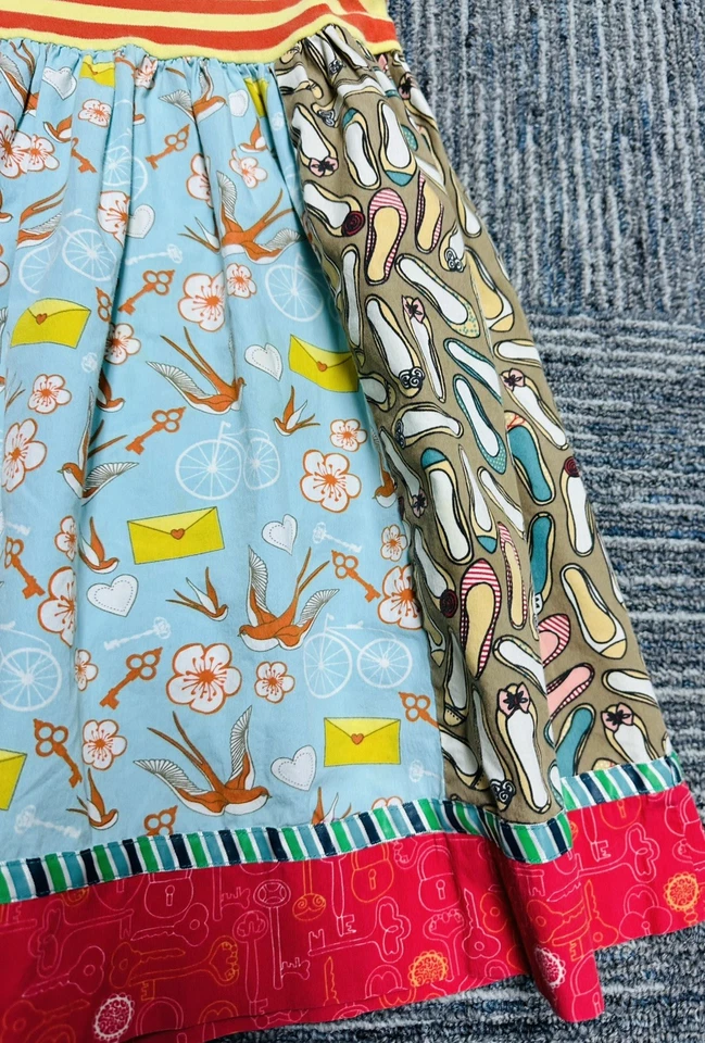 Vestido solero de verano Matilda Jane para niña talla 6 It's A Wonderful Parade Oda a los zapatos Foto 3 de 4