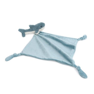  Ultra Soft Knotted Blankie and Plush Shark   Free Shipping - New With Tags 