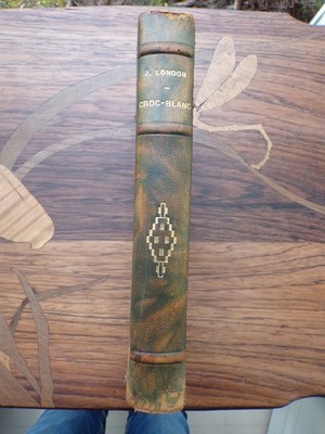 9206 Jack London Croc weiß White fang Crès 1928