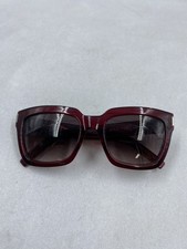 Saint Laurent Red BOLD Square Sunglasses