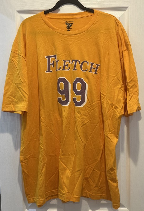 Fletch Basketball Men’s Tee Shirts Super 70’s Sports Chevy Chase Collecters 3XL