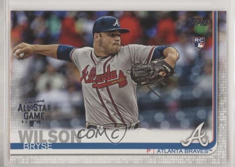 2019 Topps Factory Set All-Star Game Bryse Wilson #641 Rookie RC 0h1