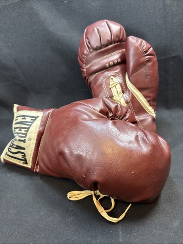 EVERLAST Boxing Gloves Model 2926 14oz Rare Vtg 1950s-1960s