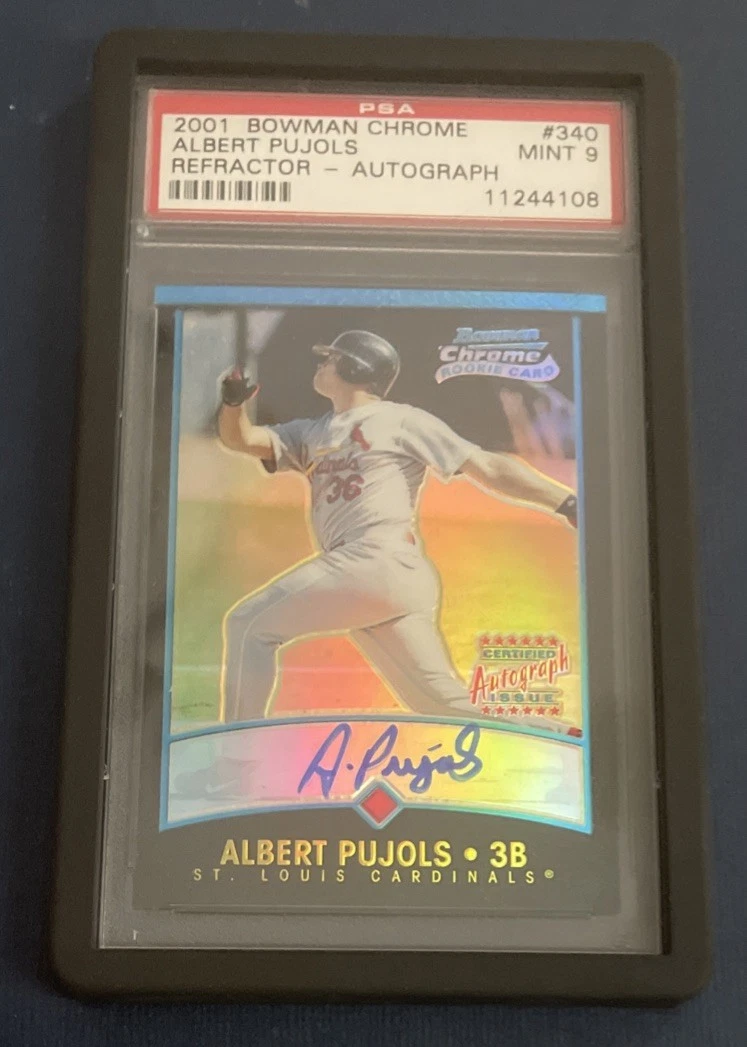 2001 Bowman Chrome - Albert Pujols #340 for sale | eBay