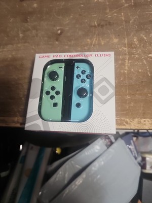 Original Nintendo Switch Animal Crossing Edition New Horizons Joy Cons Bluegreen
