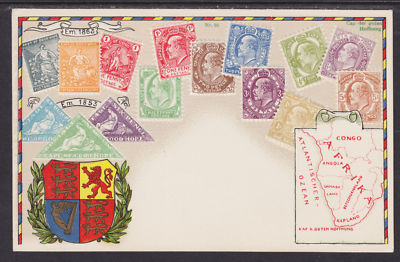 Zieher #95 unused PPC. Cape of Good Hope, Embossed