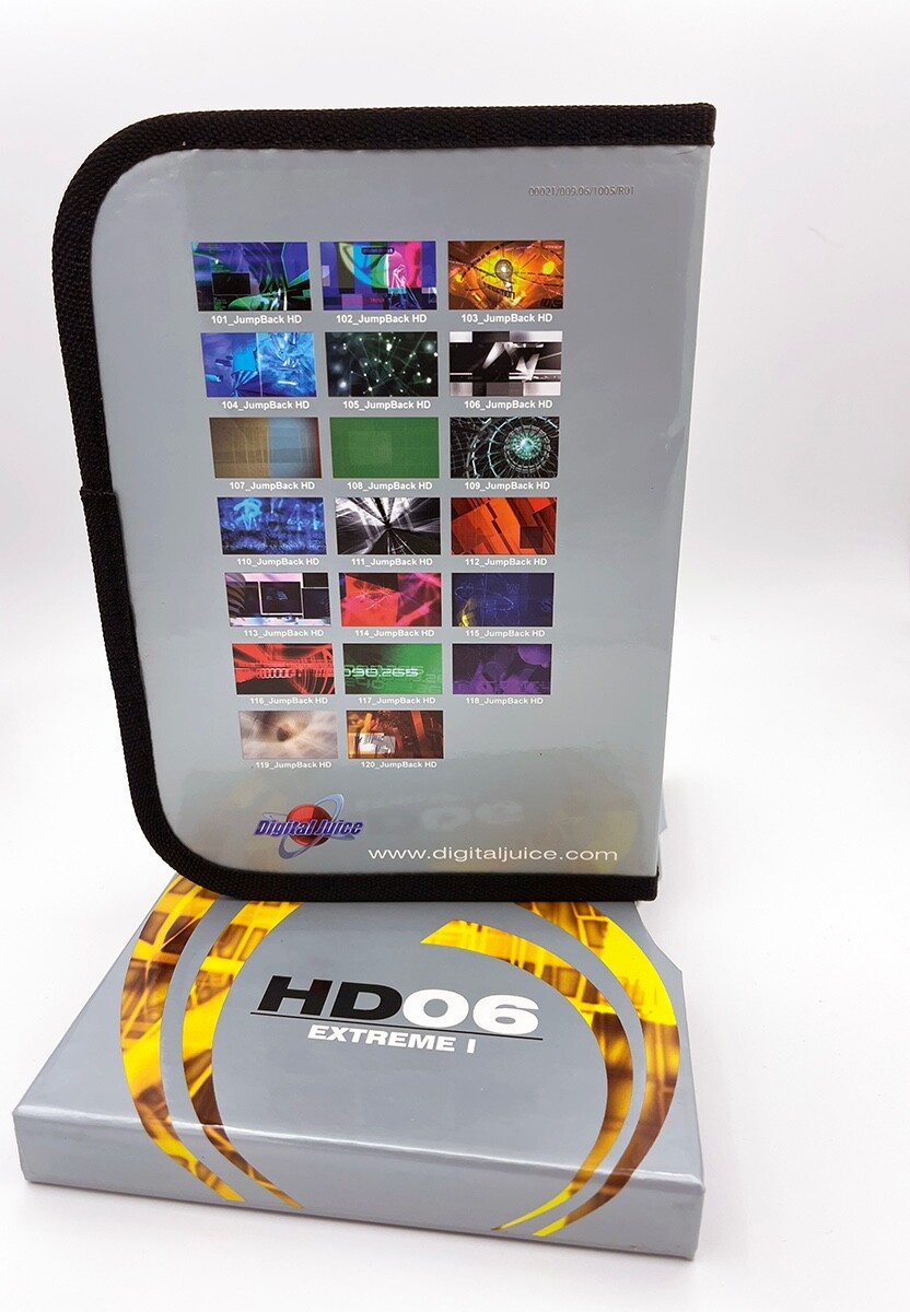 Digital Juice Jump Backs High Definition Volumes 01, 02, 03, 04