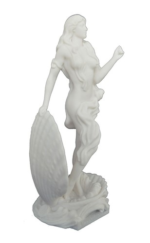 Escultura de Venus Afrodita Diosa Emergente del amor y la belleza estatua activa - Imagen 2 de 4