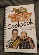 MAD DOG & MERRILL MIDWEST GRILL'N COOKBOOK RECIPES SIGNED COOKBOOK