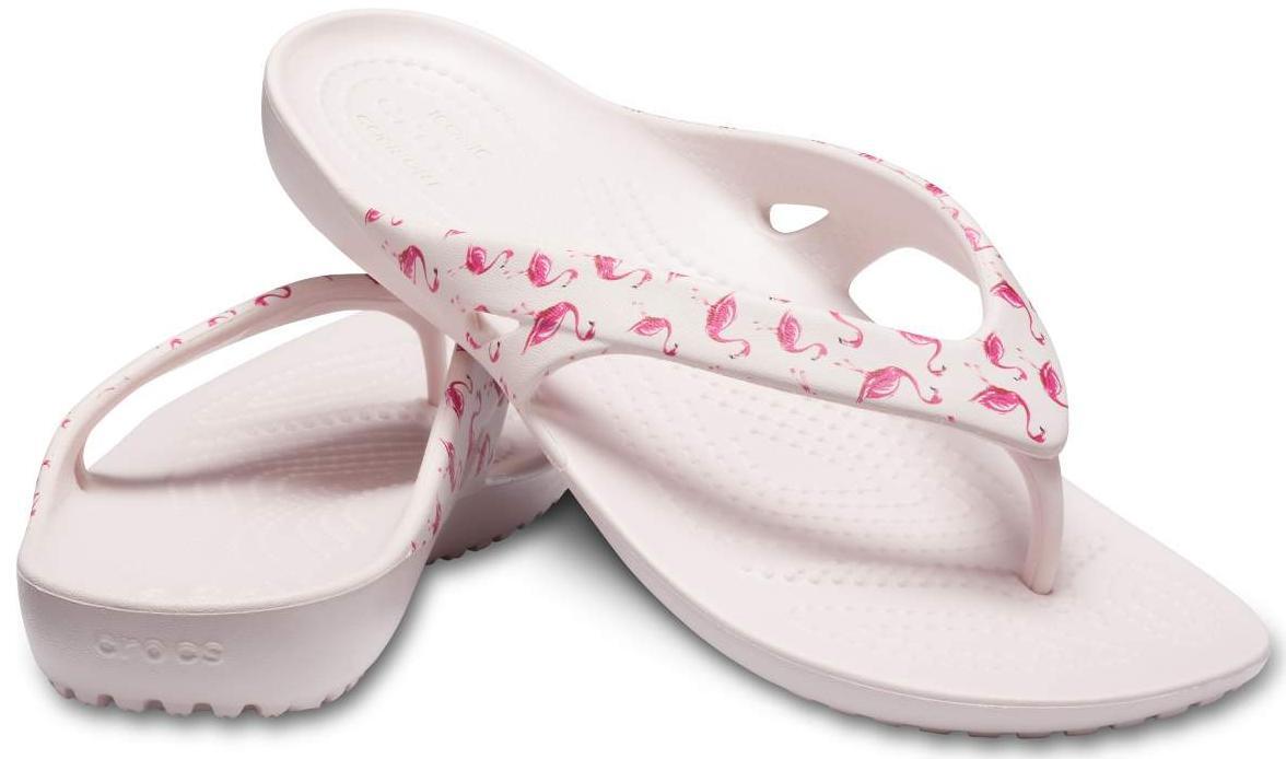 Crocs Womens Kadee Graphic Flip Flop Sandals NEW sizes 5