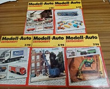 Modell-Auto Zeitschrift (1-7)1998  5 St&uuml;ck