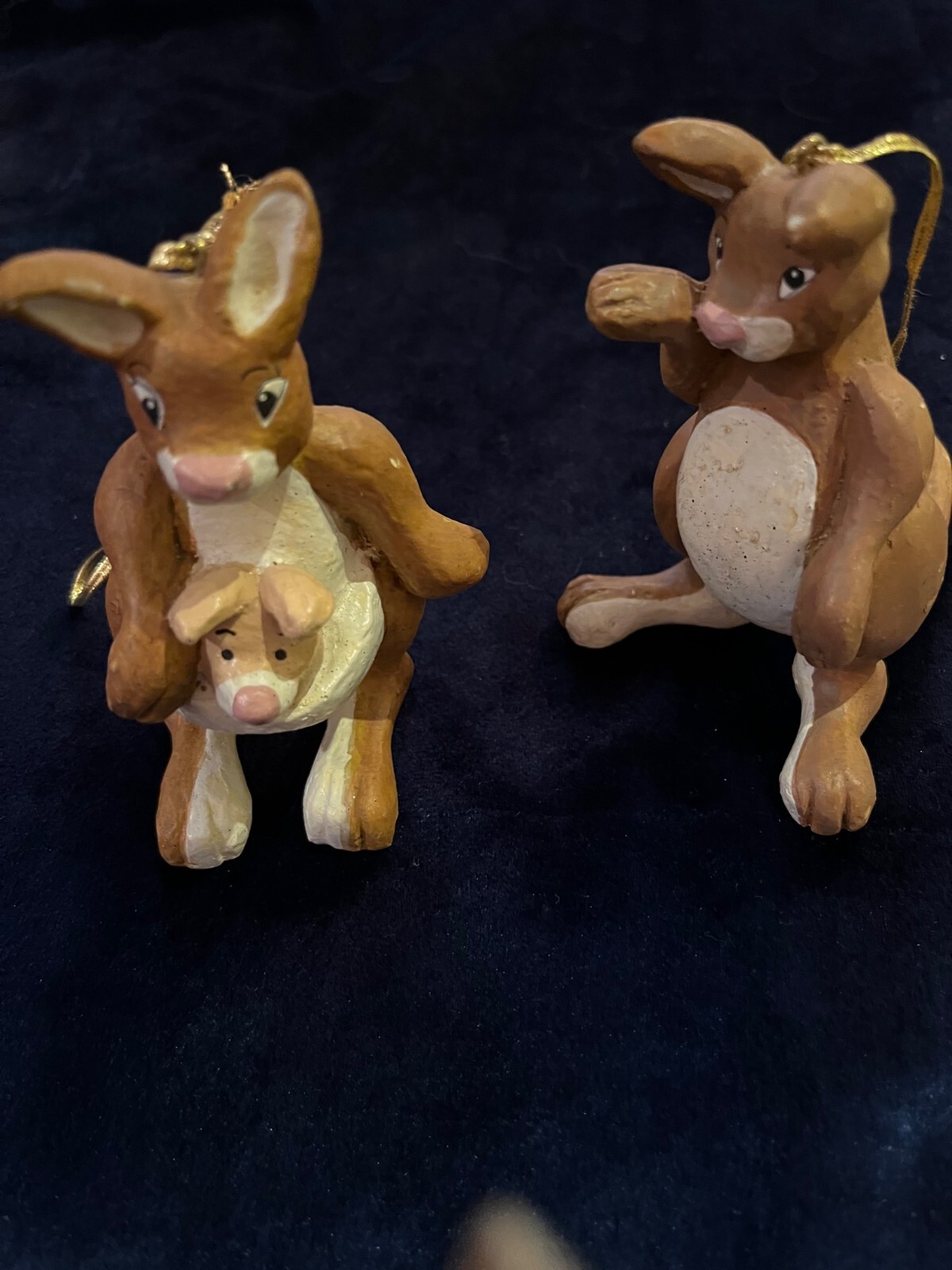 House of Hatten Noah's Ark Kangaroos Christmas Ornament Calla 1994 Collectible-image