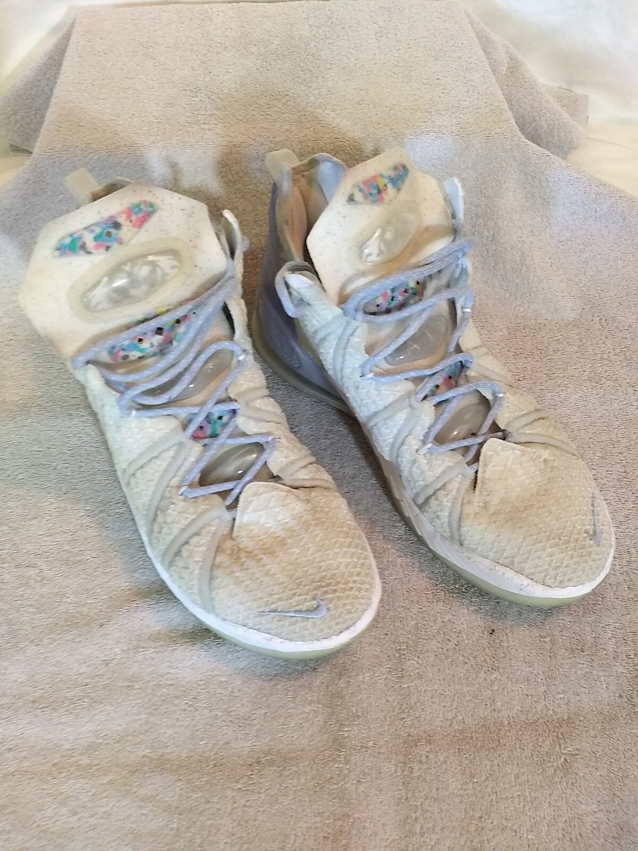 Size 12 Nike LeBron 18 Play for the Future for sale online - Main Image