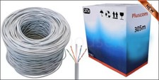 Image of 305M RJ45 Cat5e,Cat6 Ethernet Network OUTDOOR FTP UTP Roll Cable Lot.