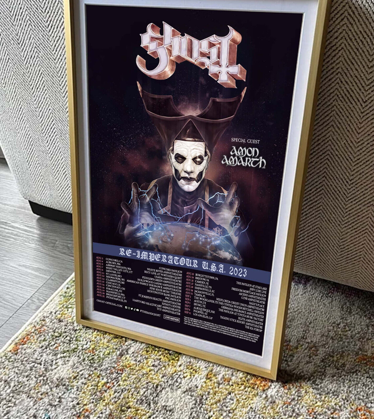 GHOST Tickets, 2023 Concert Tour Dates