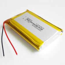 3.7V 124065 4000mAh lipo Li Polymer Rechargeable Battery For DVD Power Bank