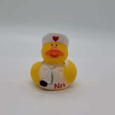 Rubber Duck letter N Nurse rare duck OTC duck quack bath toy