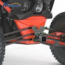 Black Rear Receiver Hitch 2" Attachments For Can-Am Maverick X3 Turbo Max 17-21
