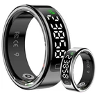 Smart Ring Fitness Tracker Display Screen Heart Rate SPO2 Sleep Monitoring 