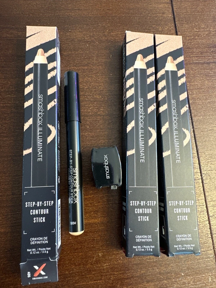 LOT OF 3 SMASHBOX STEP-BY-STEP CONTOUR STICK - ILLUMINATE FULL SIZE NEW IN BOX - Image 3 of 4