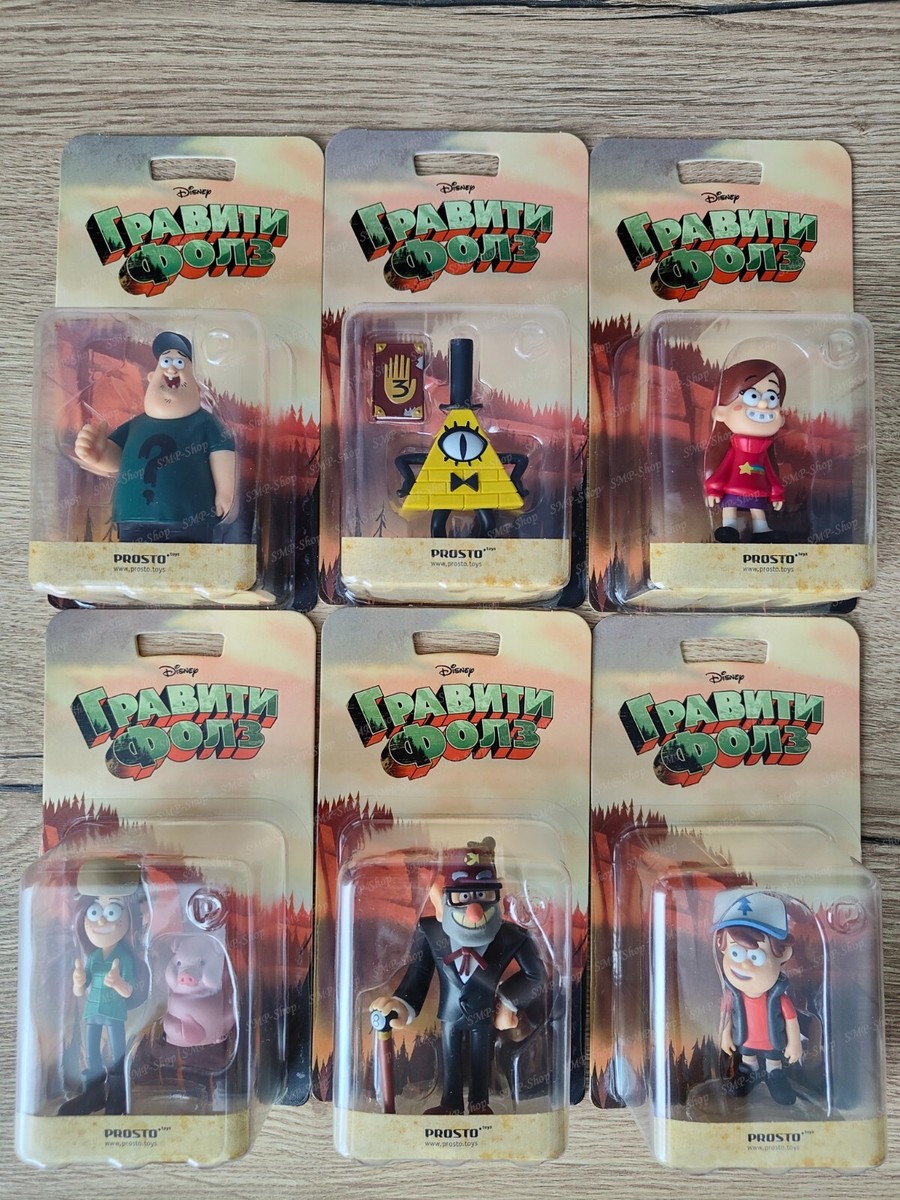 Gravity Falls figures (Set of 6) | eBay