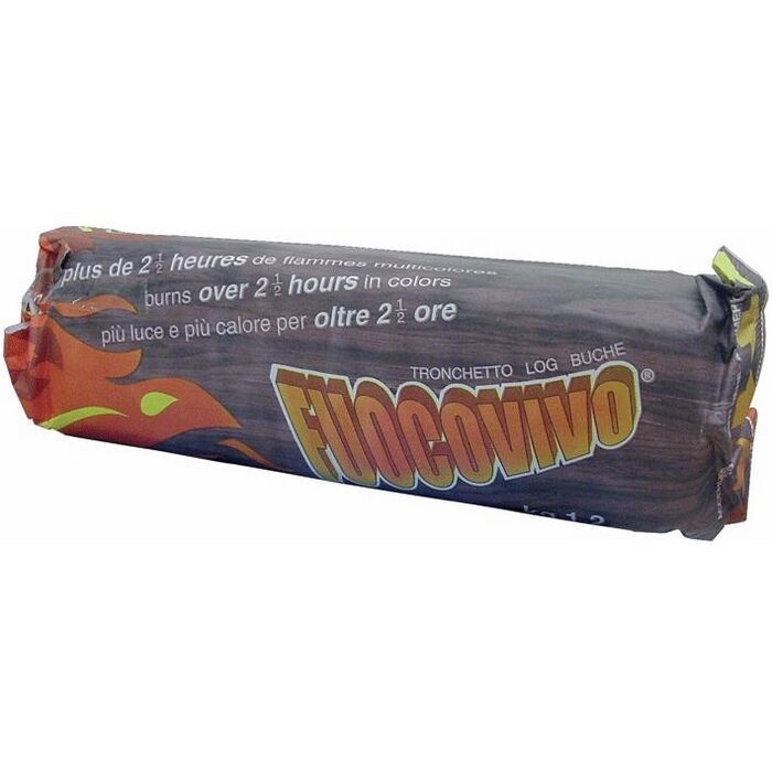 Tronchetto per Camino "Fuocovivo"  - Brucia per circa 150 minuti