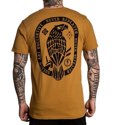 Sullen Art Collective Clothing T-Shirt - Eagle Strong Tattoo Adler