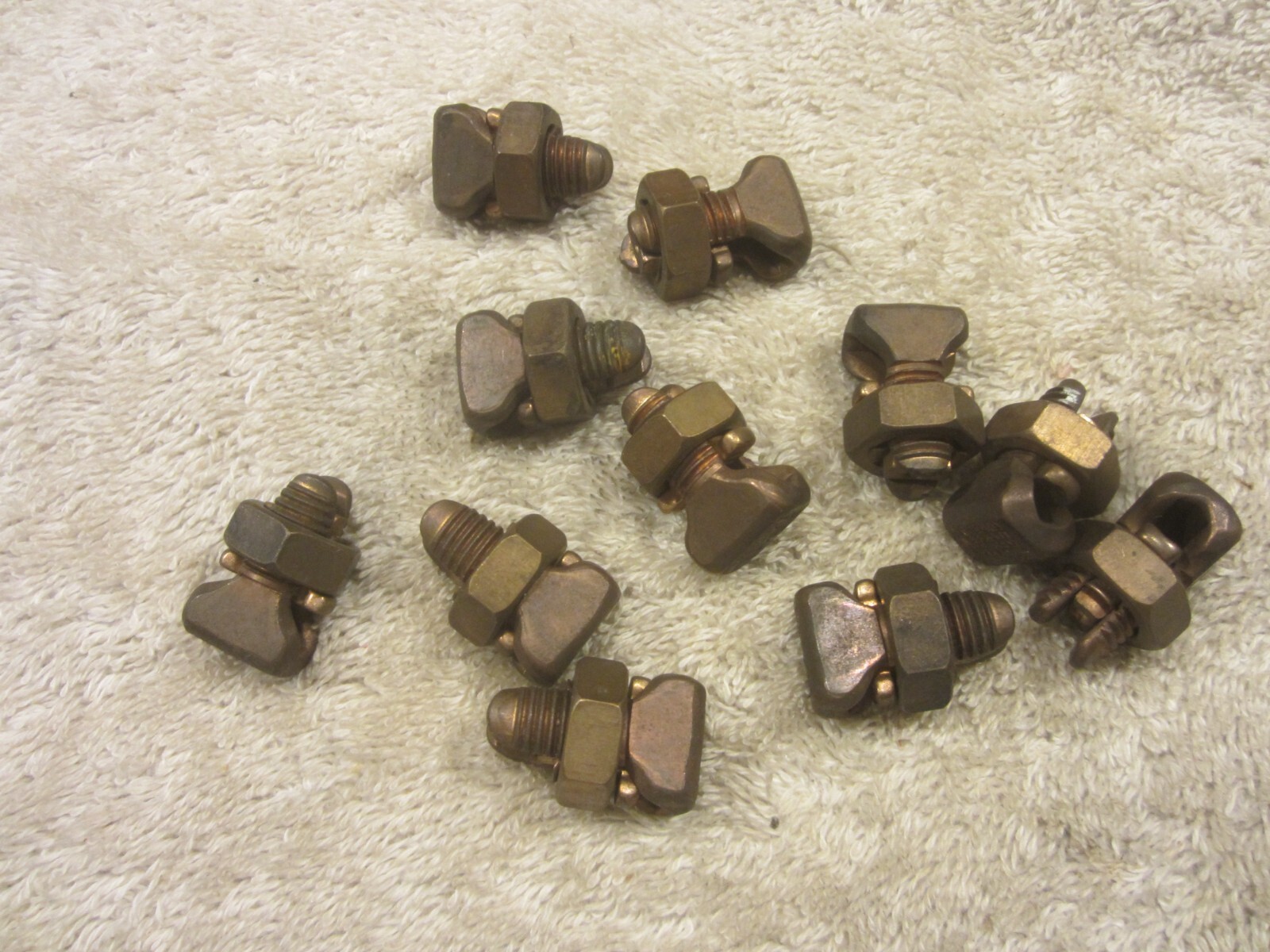 Burndy KS17 Split Bolt Wire Connectors 6 Str. Wire 11 pcs eBay