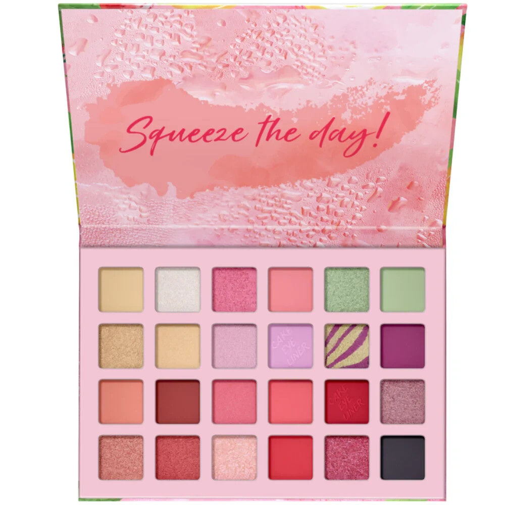 Essence Shake It Up! Eyeshadows And Eyeliner Palette -- Strawberry Lemonade