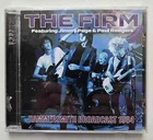 The Firm - Hammersmith Broadcast 1984 - CD NEW & SEALED
