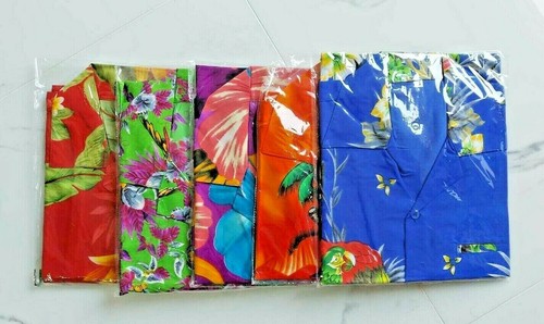 MEN HAWAIIAN SHIRT STAG BEACH HAWAII ALOHA SUMMER HOLIDAY FANCY Assorted DESIGN - Picture 2 of 6