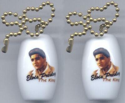 Charming Elvis Presley Ceiling Light/ Fan Pulls