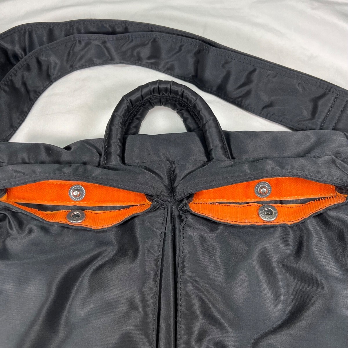 Porter Yoshida & Co Tanker 2WAY SHOULDER BAG Black Good