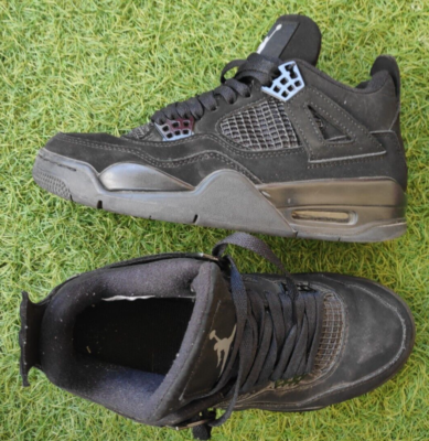 Nike Air Jordan 4 Retro Black Cat 2020 CU1110-010 Men's Size US 7