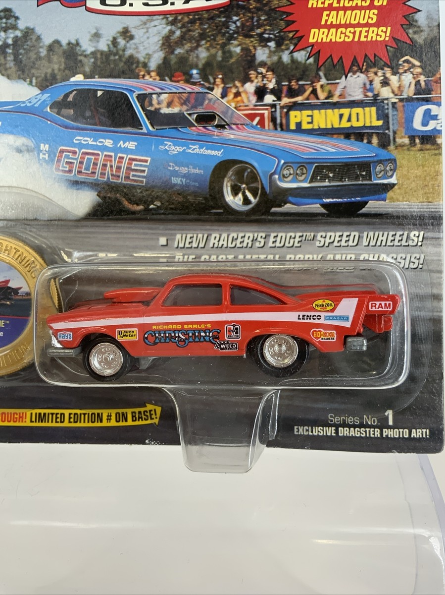 Johnny Lightning Dragsters USA '58 Christine Richard Earle