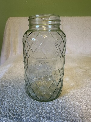 Vintage HTF Better Homes and Gardens Mason Canning QUART Jar